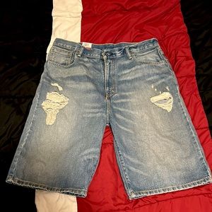 Levi’s Denim Blue Jean Shorts 36w